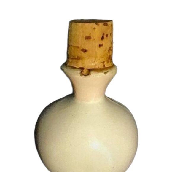 Vintage Menschik Goldman French Dressing Maid Cruet Pink Dot 1950s Japan - Picture 10 of 15